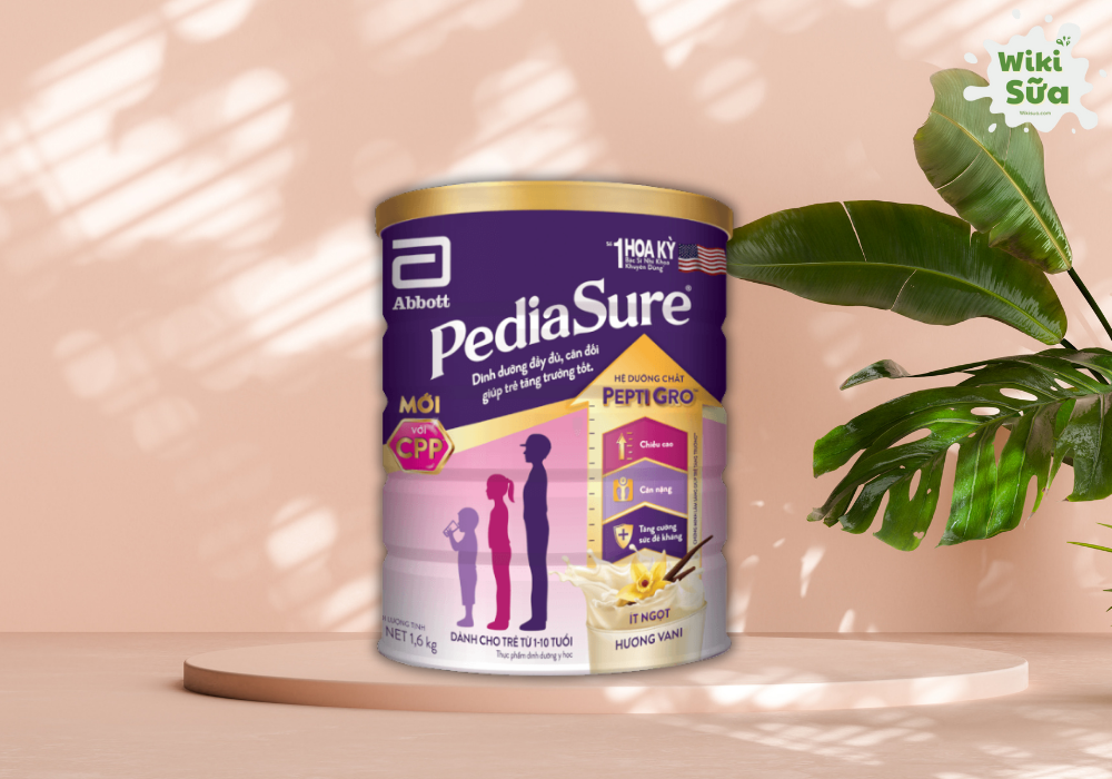 Sữa PediaSure cho trẻ biếng ăn, thấp còi 