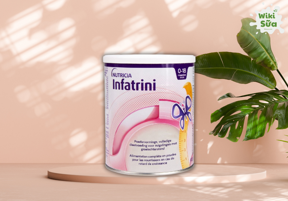 Sữa Nutricia Infatrini cho trẻ sơ sinh, suy dinh dưỡng