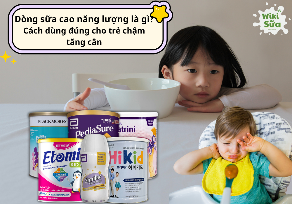 Dòng sữa cao năng lượng