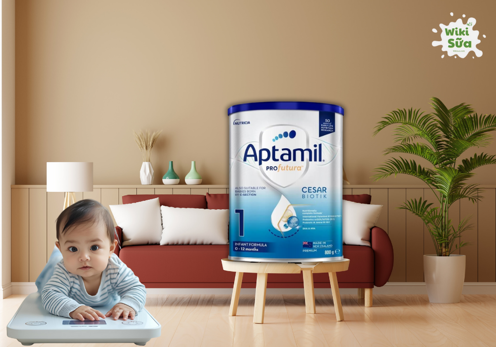 Tìm hiểu sữa Aptamil New Zealand có tăng cân không