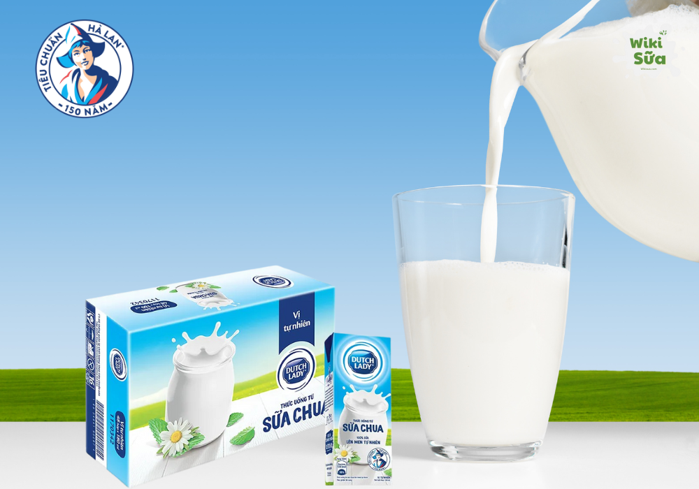 Sữa chua uống Dutch Lady vị tự nhiên