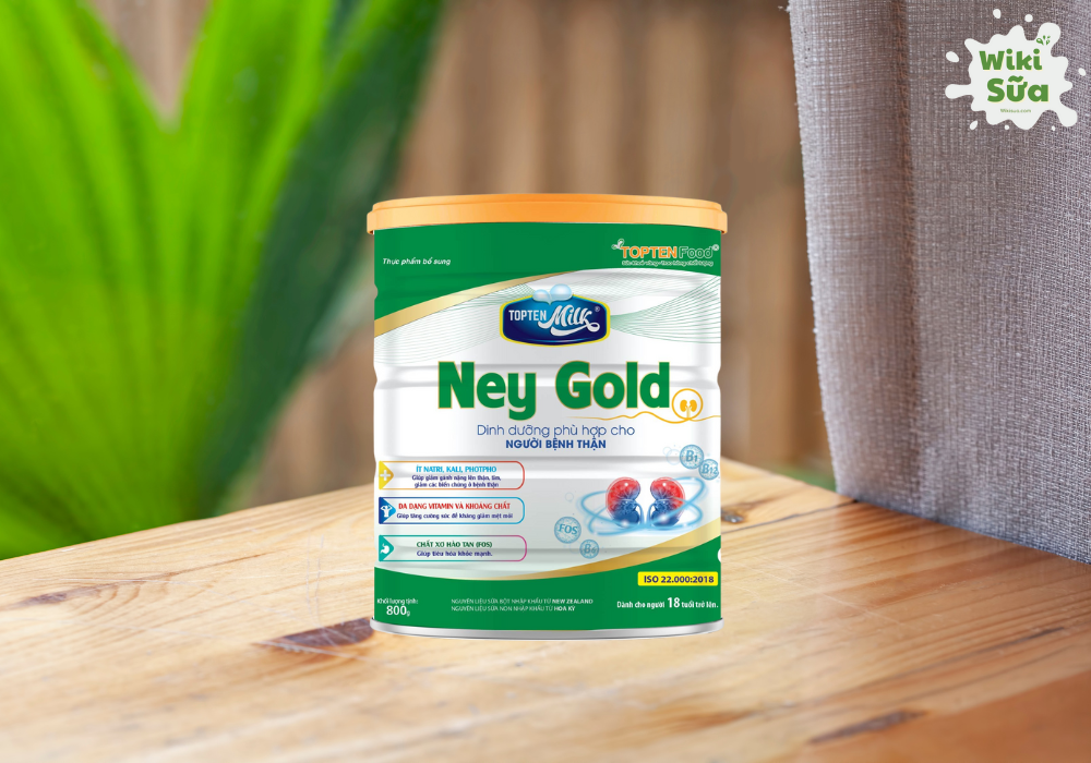 Sữa Ney Gold dành cho người bị suy thận