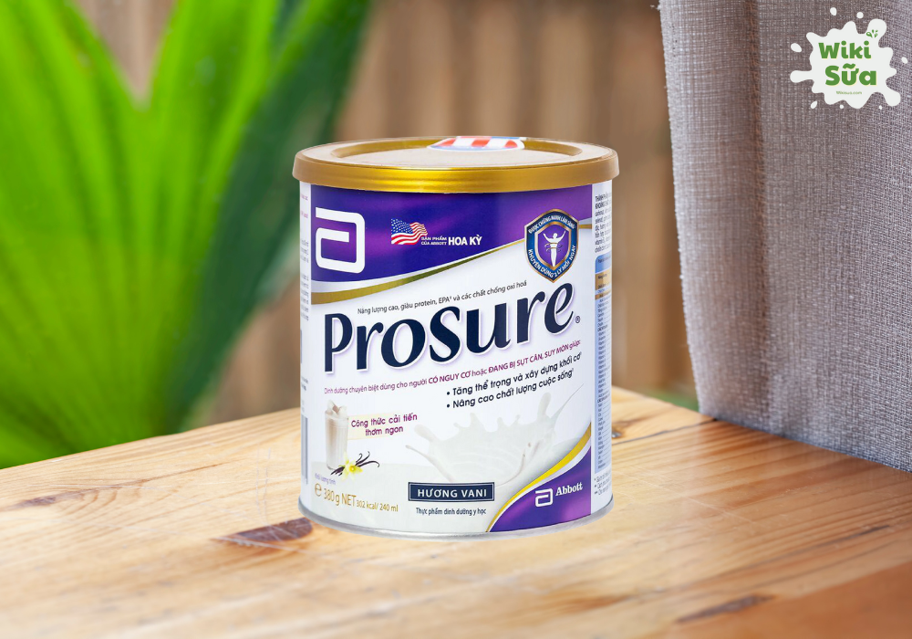 Sữa Prosure cho người bị suy thận, sụt cân
