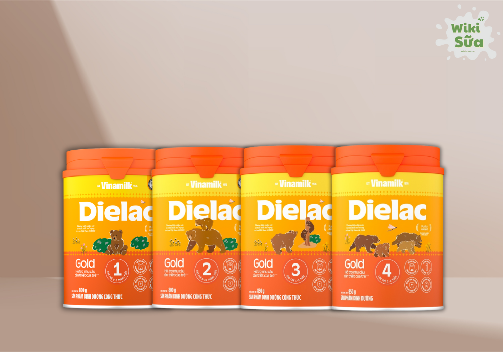 Giới thiệu sữa Dielac Alpha Gold 