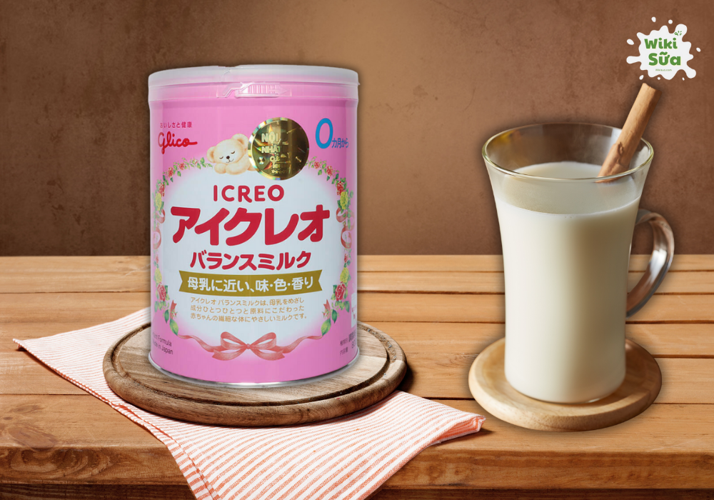 Sữa Glico số 0 cho trẻ từ 0-12 tháng tuổi 