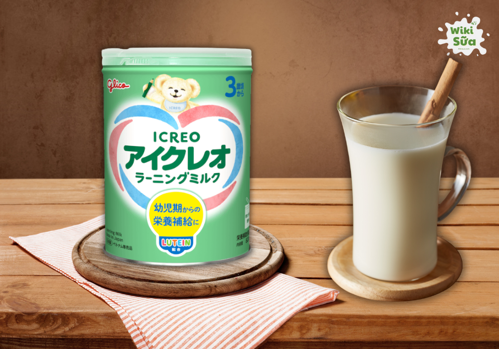 Sữa Glico số 3 cho trẻ từ 3 tuổi trở lên 