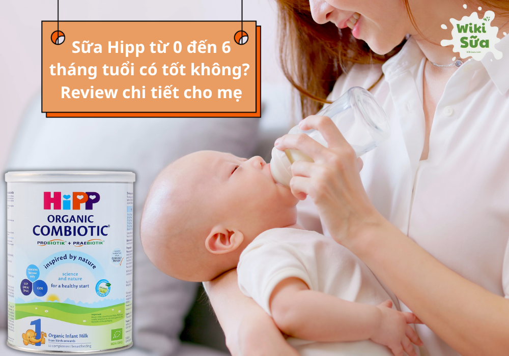 Sữa Hipp từ 0 đến 6 tháng tuổi có tốt không? Review chi tiết cho mẹ