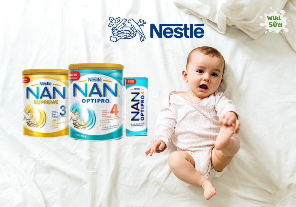 Sữa NAN Nga là sản phẩm thuộc thương hiệu Nestlé 