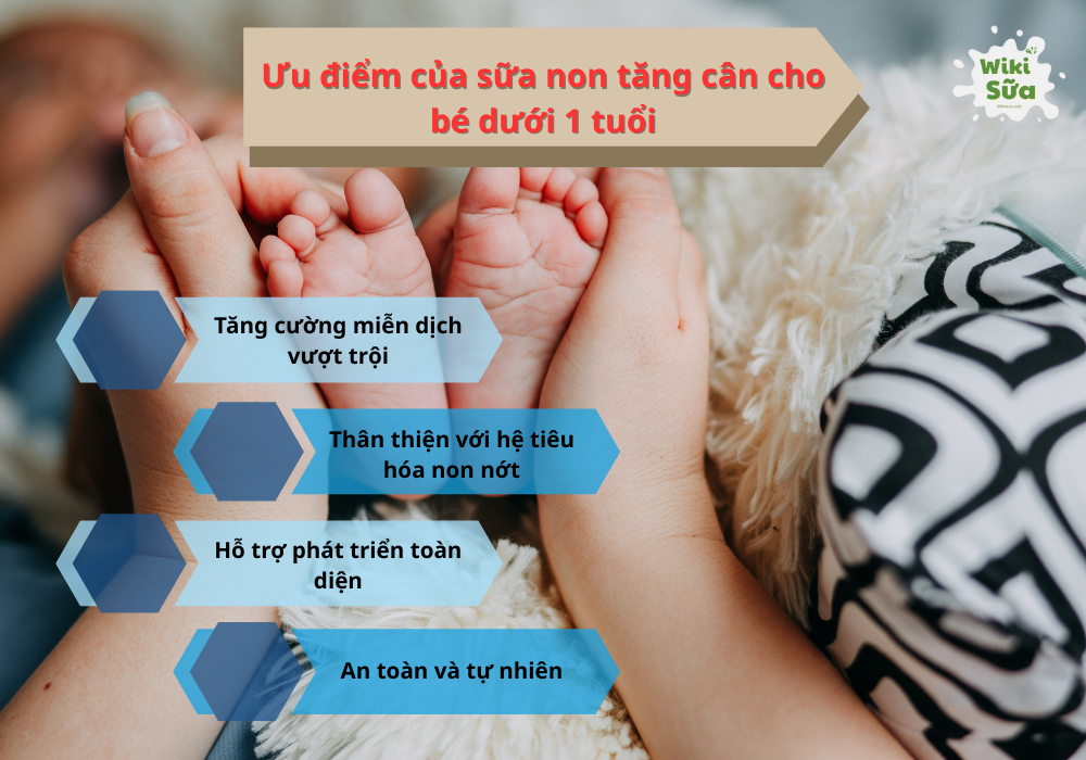 Sữa non bổ sung nhiều dưỡng chất hơn so với sữa công thức thông thường