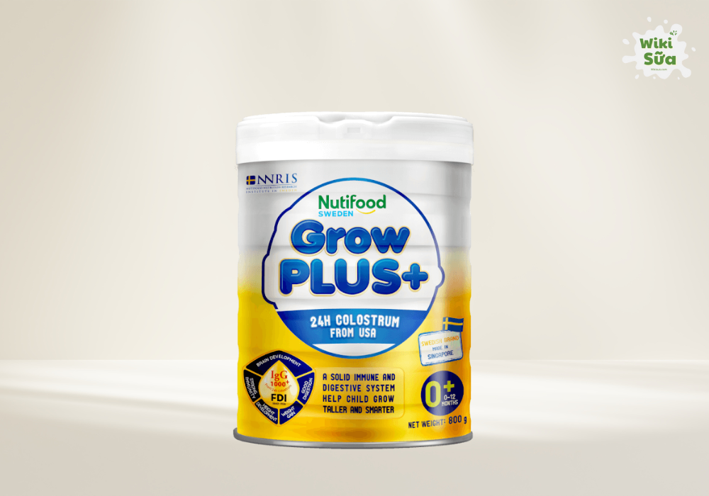 Sữa non GrowPLUS+ vàng cho trẻ từ 0-12 tháng
