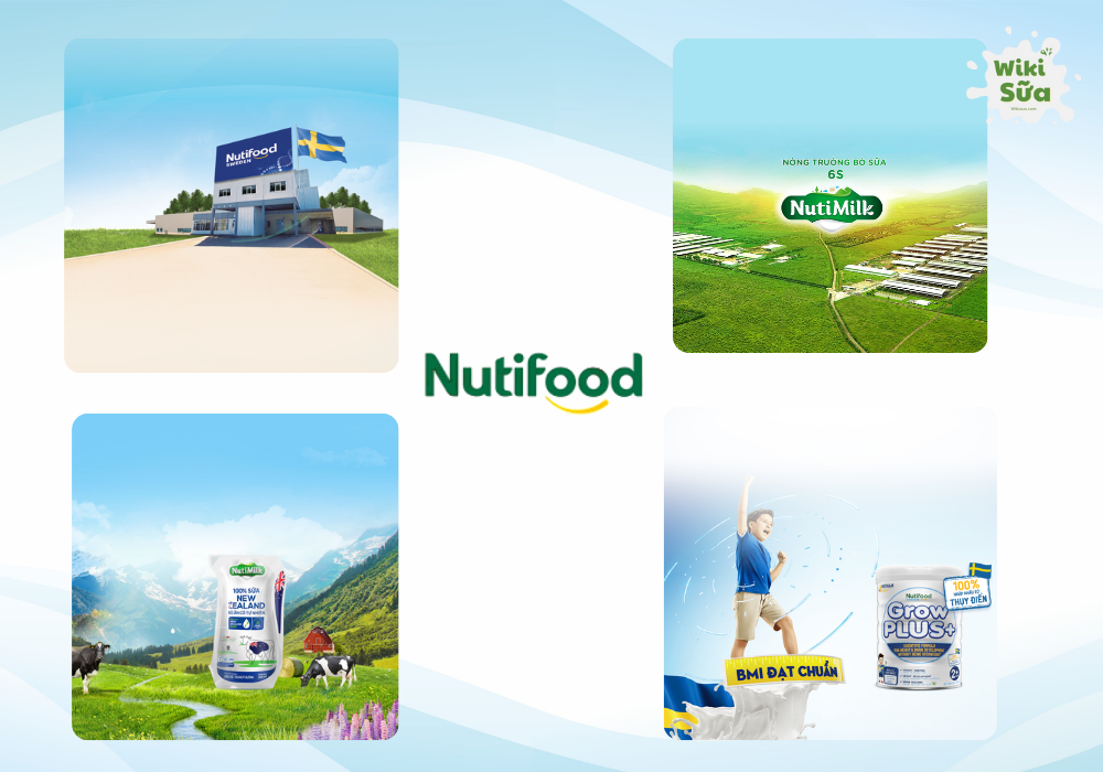 Uy tín của thương hiệu Nutifood 