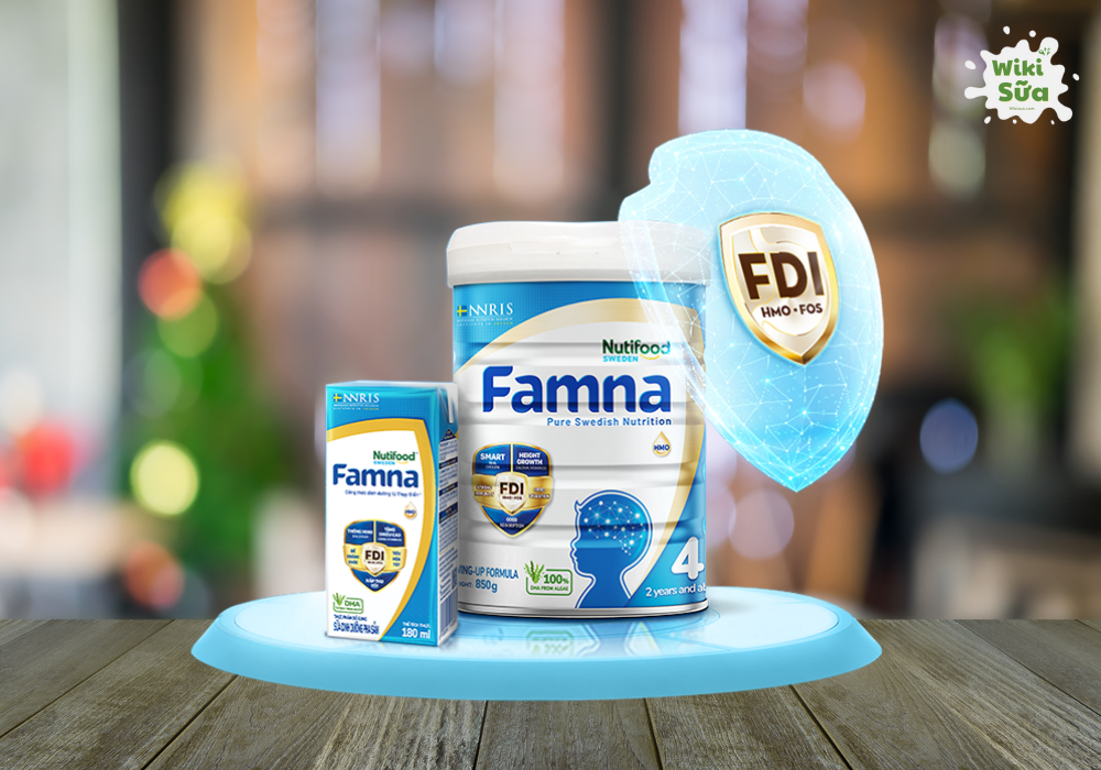 Dòng NutiFood Famna tiêu chuẩn NNRIS 