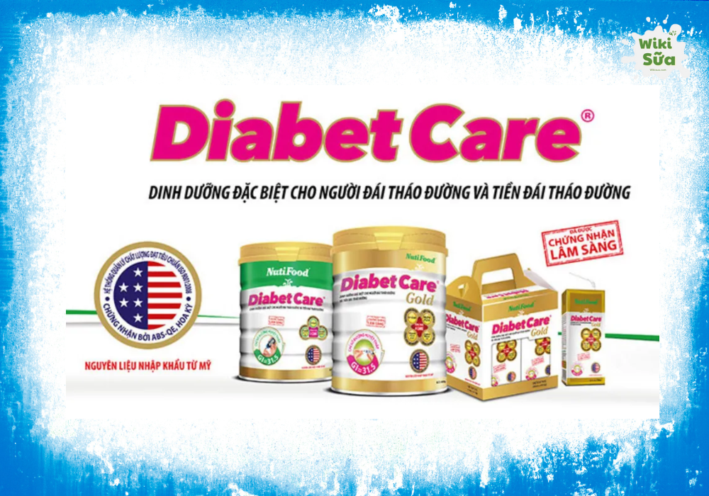 NutiFood Diabet Care là dòng dinh dưỡng đặc biệt cho người đái tháo đường