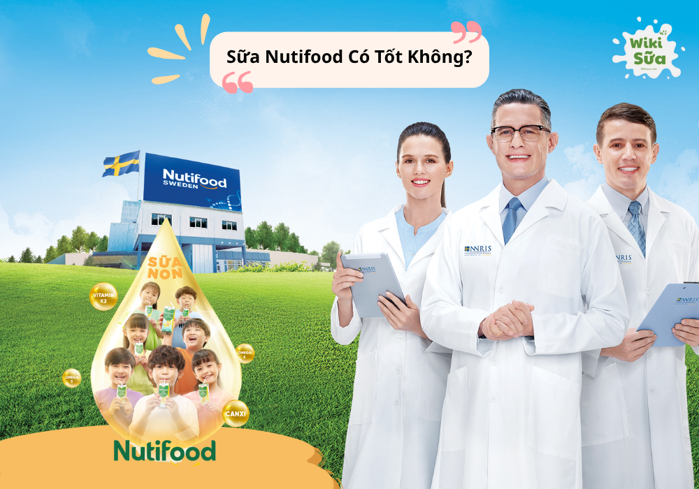 Đánh giá sữa Nutifood có tốt không?
