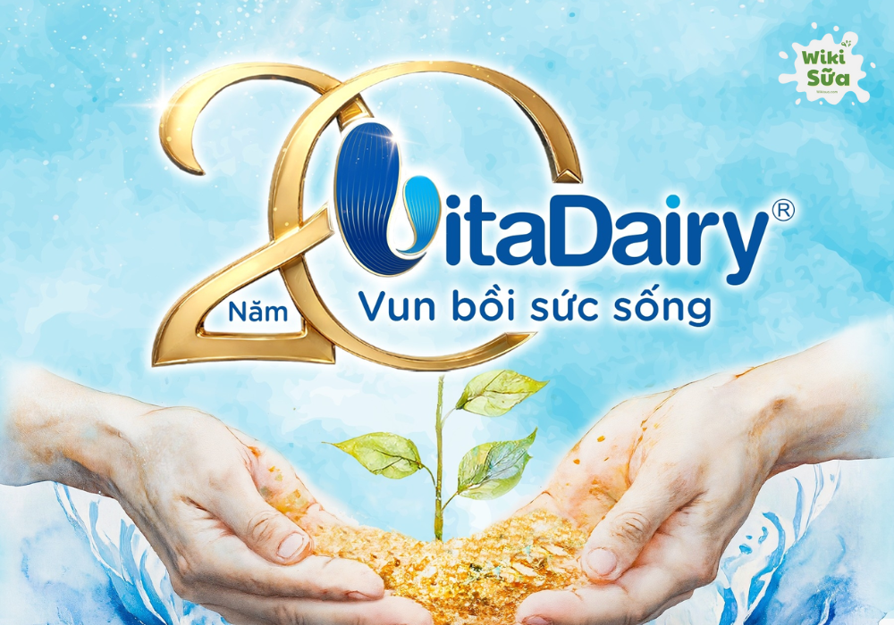 Thương hiệu sữa Oggi 0+ thuộc công ty Cổ phần sữa VitaDairy Việt Nam 