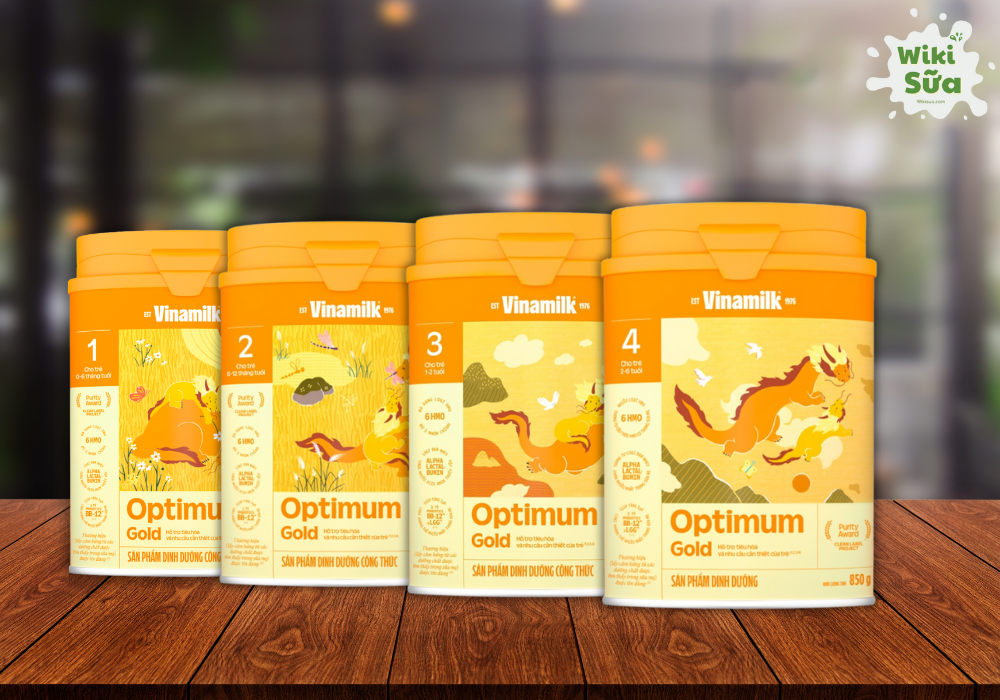 Giới thiệu về sữa Optimum Gold 