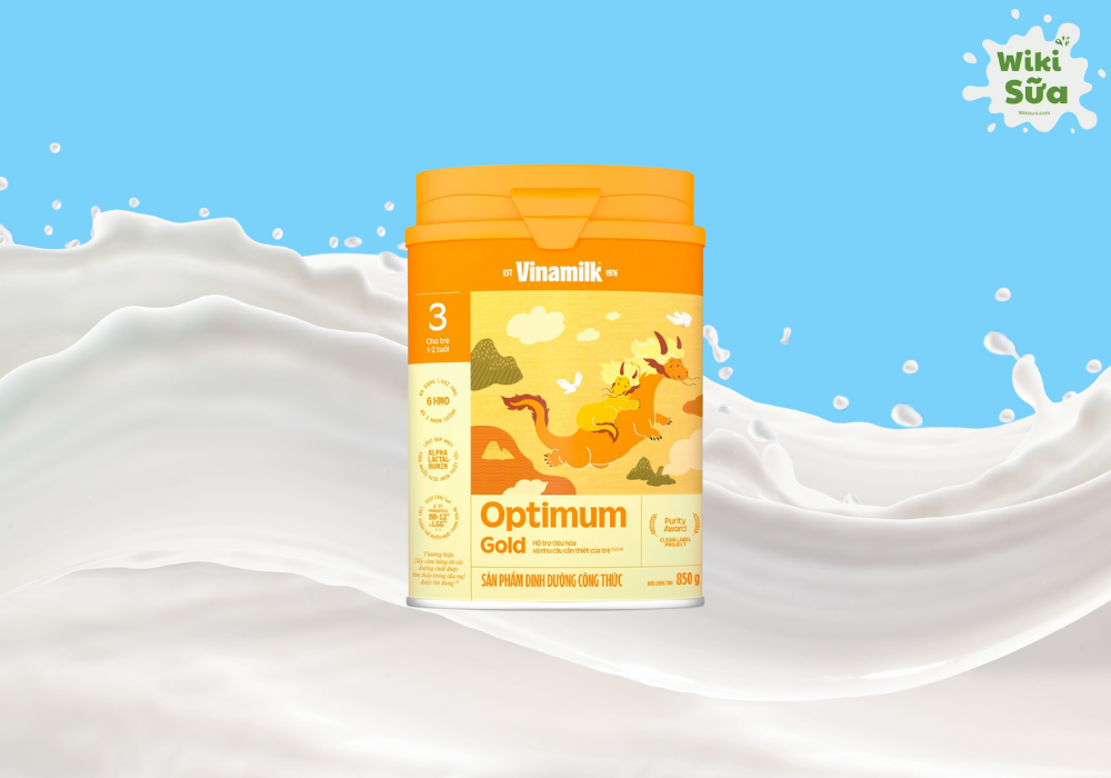 Sữa bột Vinamilk Optimum Gold số 3