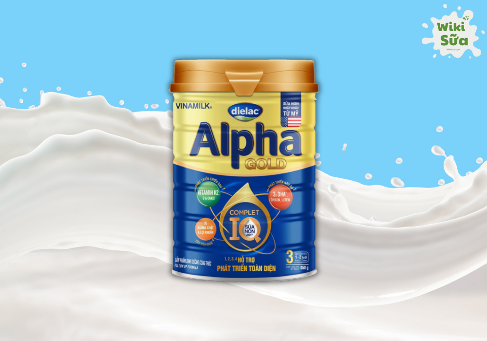 Sữa bột Dielac Alpha Gold IQ số 3