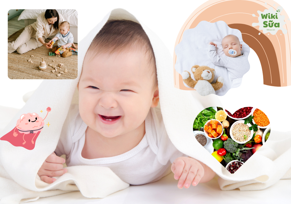 Dinh dưỡng, giấc ngủ và môi trường là yếu tố ảnh hưởng đến phát triển trí não của trẻ