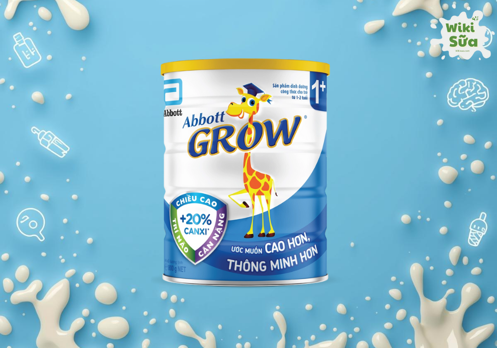Abbott Grow IQ là dòng sữa hỗ trợ bé phát triển toàn diện 