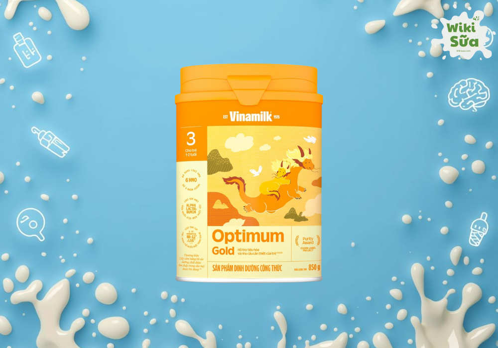Sữa Optimum Gold 3 của Vinamilk 