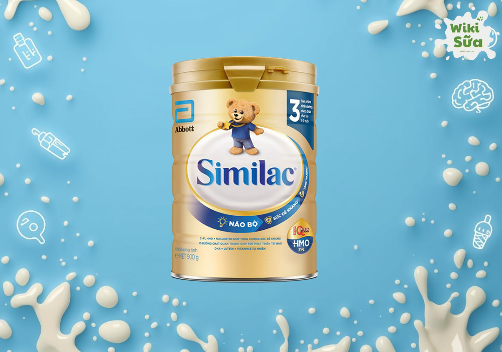 Sữa Similac IQ 3 phát triển trí não cho trẻ 1 tuổi