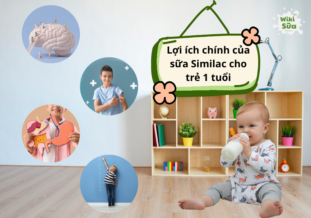 Lợi ích chính khi sử dụng sữa Similac cho trẻ 1 tuổi 