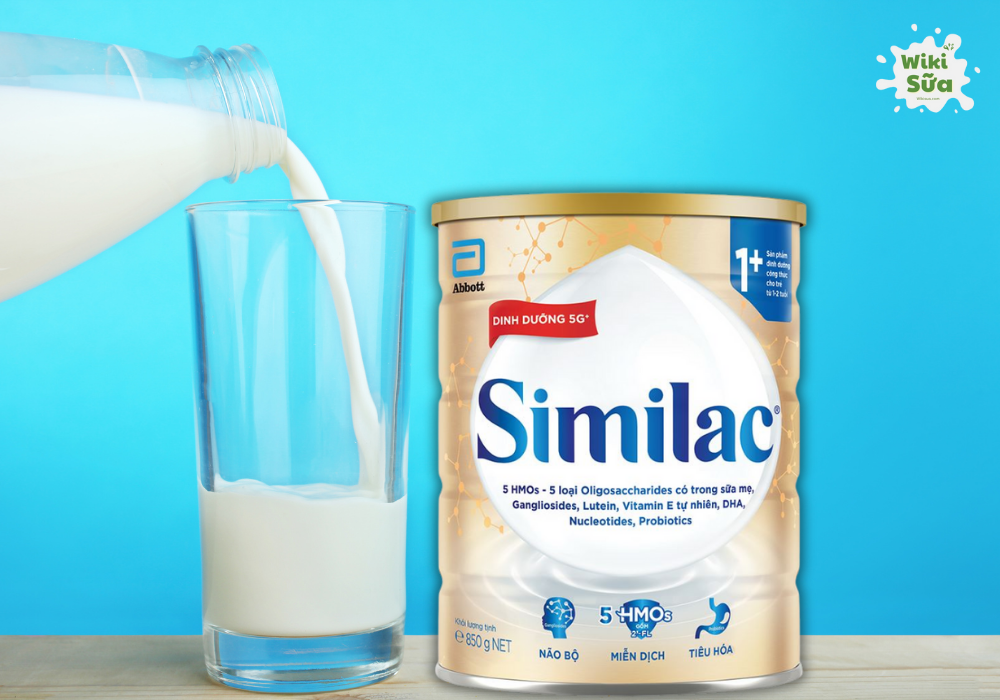 Sữa Similac 5G 1+ cho trẻ 1-2 tuổi sinh thường