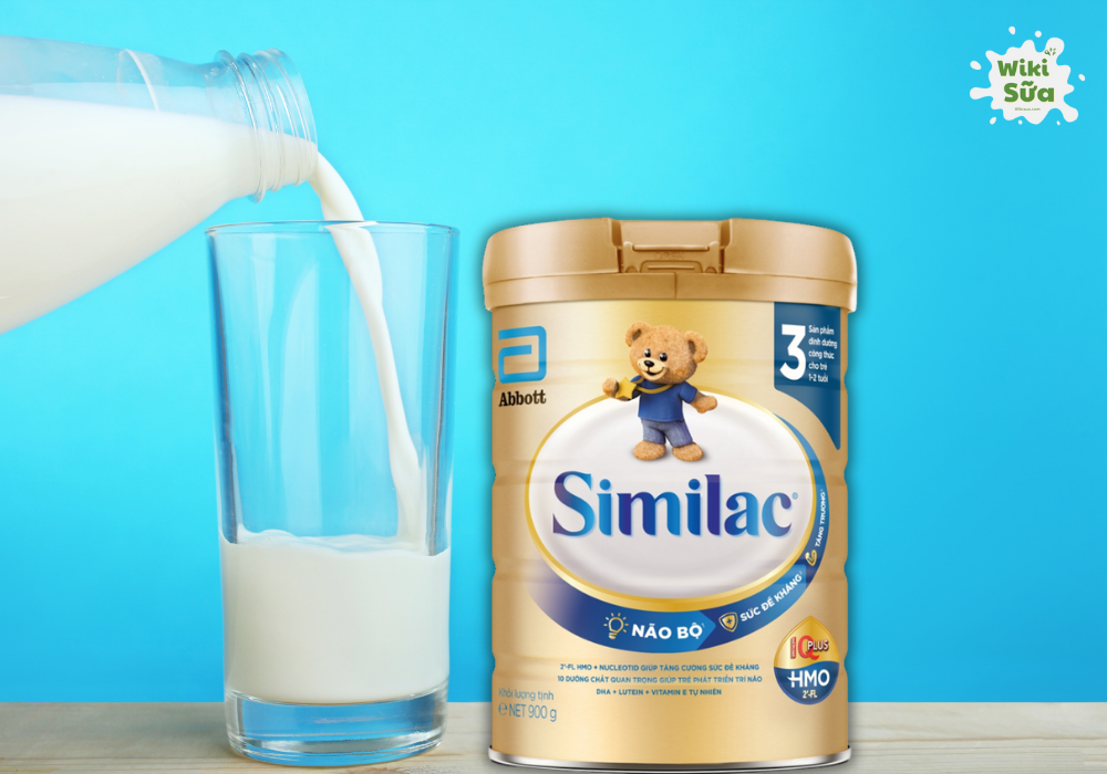 Sữa Similac Eye-Q số 3 HMO cho trẻ 1-2 tuổi tăng cường đề kháng 