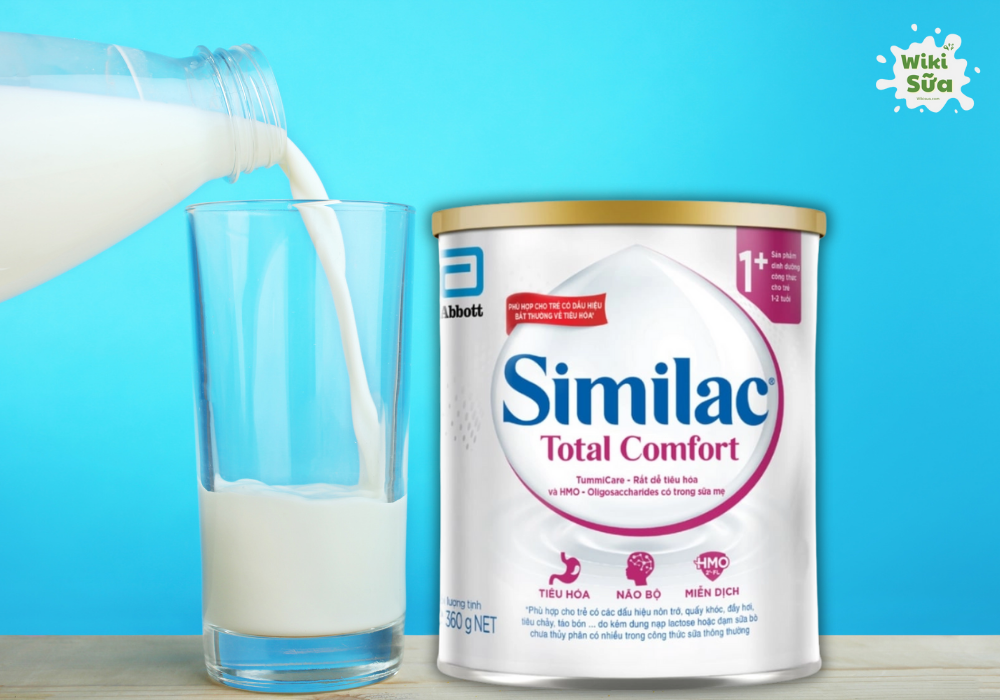 Sữa Similac Total Comfort 1+ cho trẻ 1-2 tuổi không dung nạp đường lactose 
