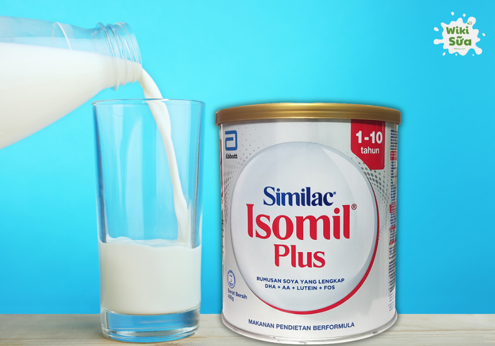 Sữa Similac Isomil Plus cho trẻ 1-10 tuổi dị ứng đạm sữa bò 
