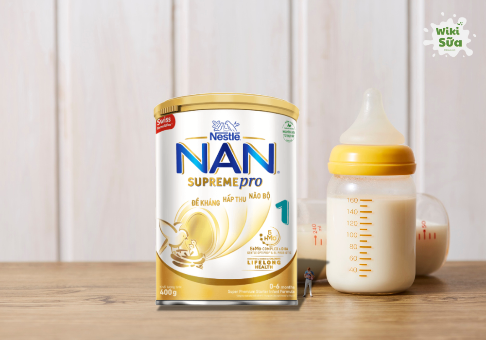Sữa mát quốc dân Nan Supreme Pro 1 cho trẻ 0-6 tháng