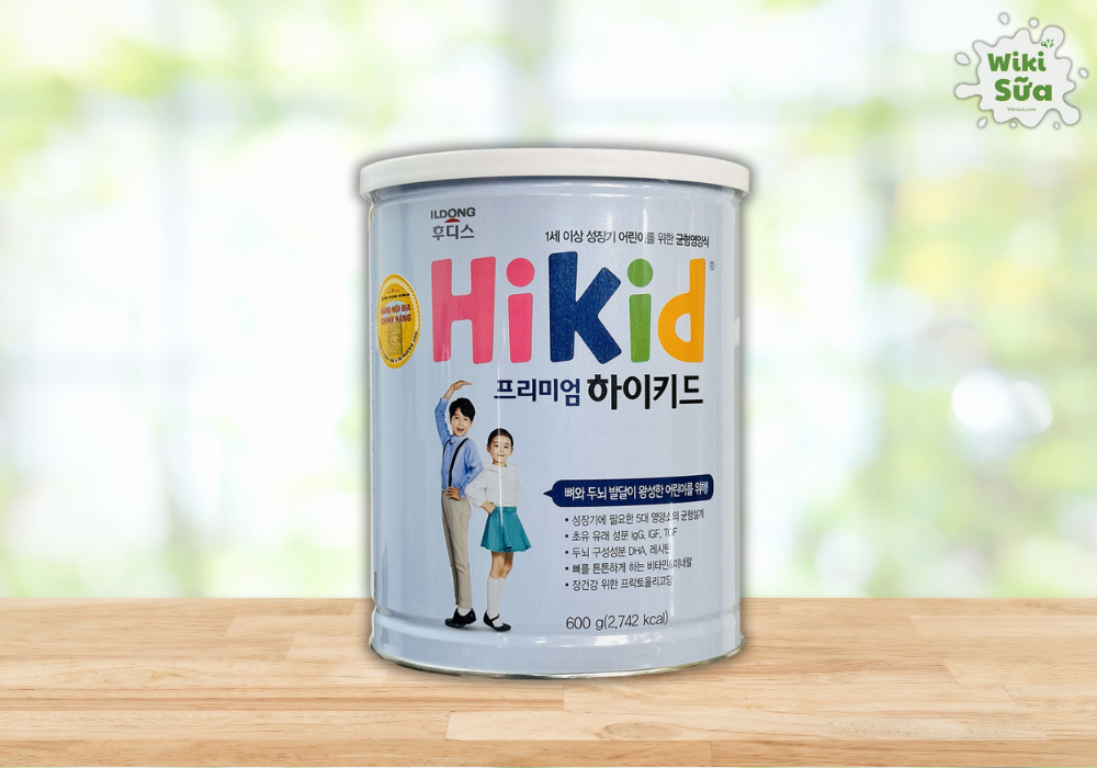 Sữa Hikid Premium phát triển chiều cao cho trẻ