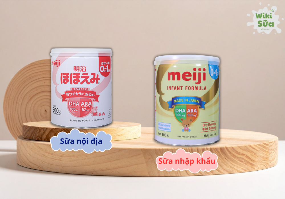Sữa Meiji Infant Formula cho trẻ 0-1 tuổi 