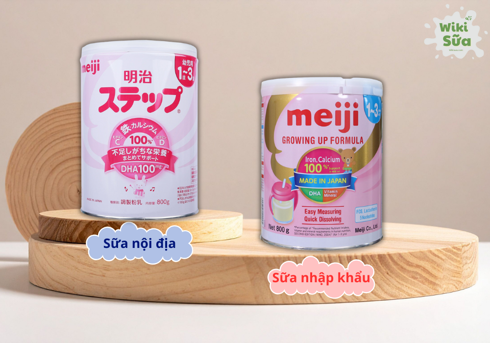 Sữa Meiji Growing Up Formula cho trẻ 1-3 tuổi