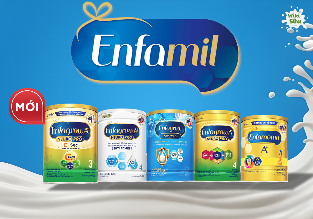 Thương hiệu sữa Enfamil 