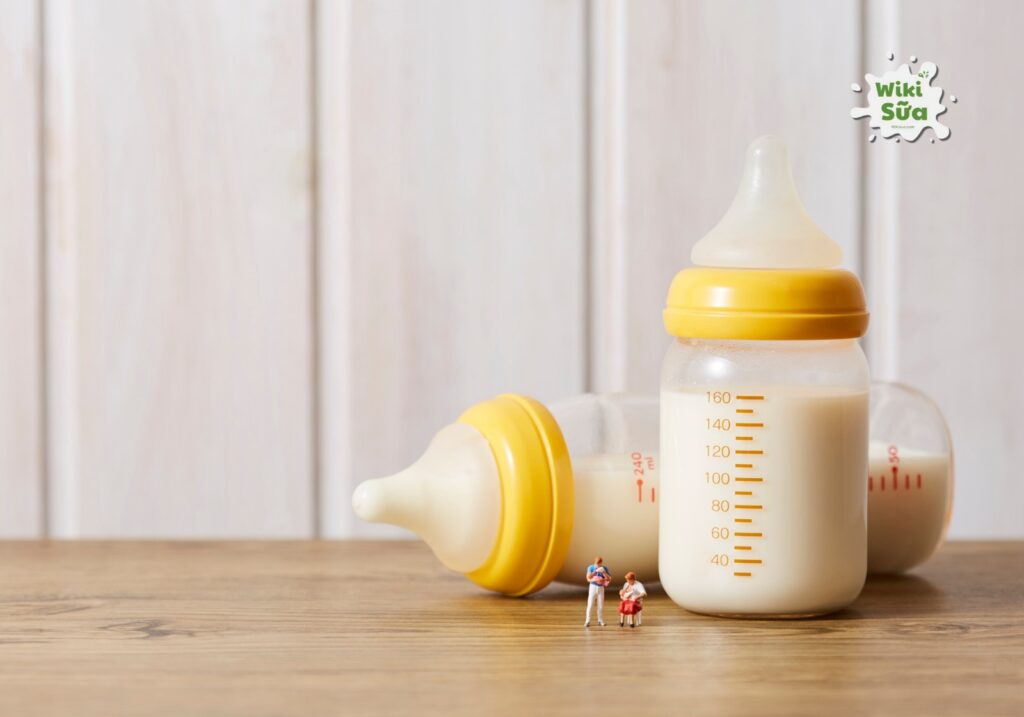 Một số lưu ý khi pha sữa cho bé