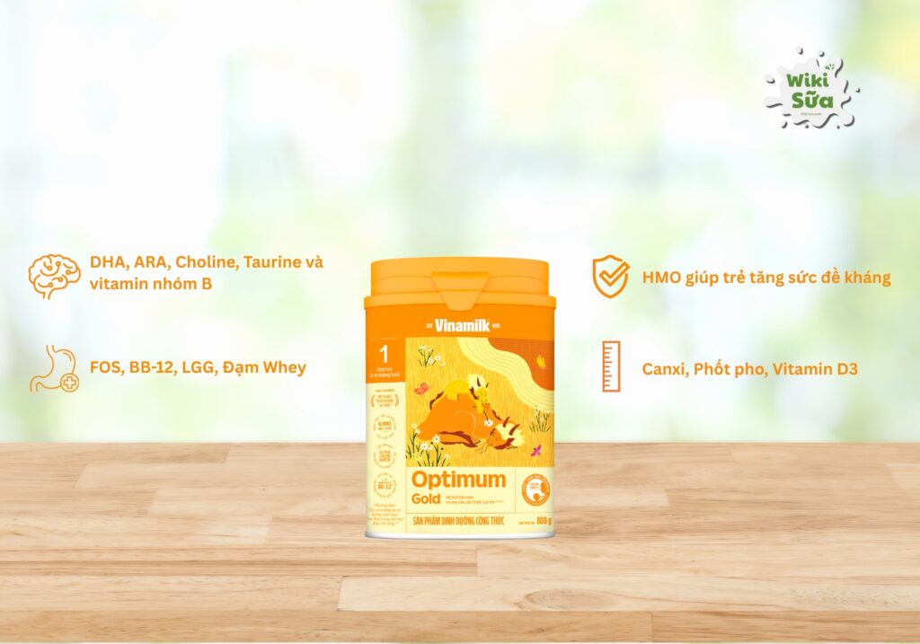 Ưu điểm của Sữa Optimum Gold