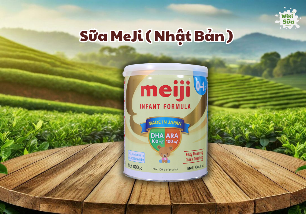 Sữa Meiji của Nhật Bản 