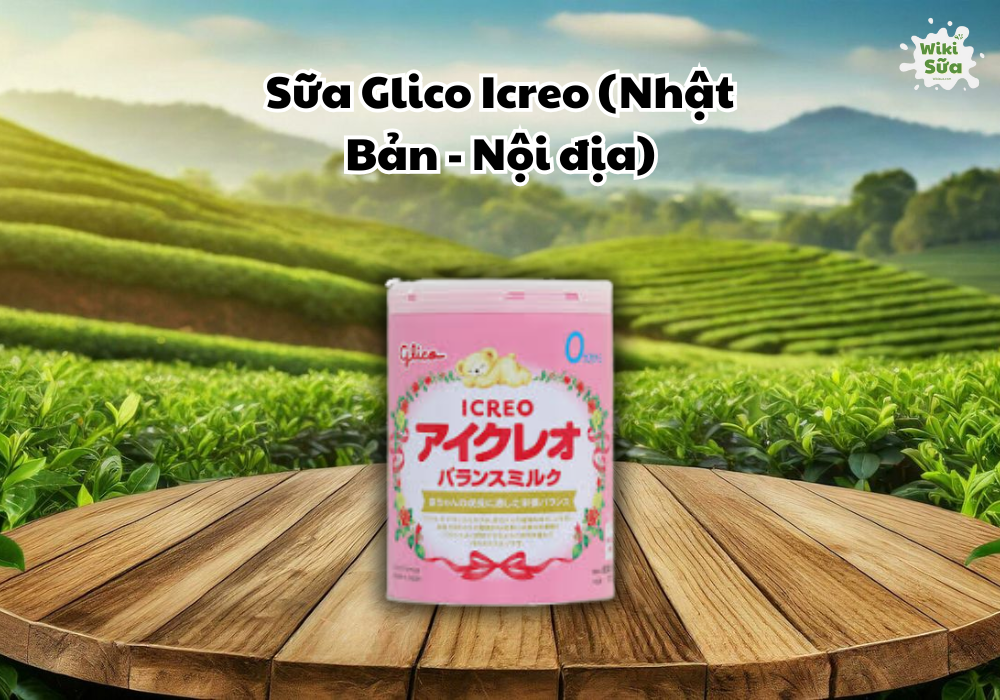 Sữa Glico Icreo Nhật Bản - Nội địa 