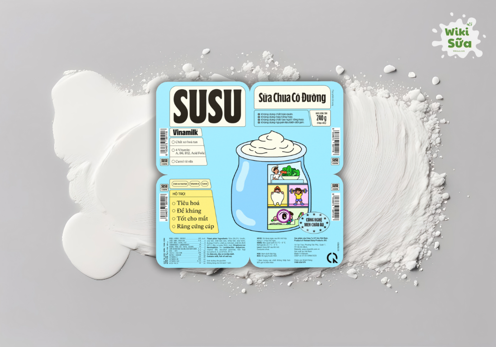 Sữa chua Susu Vinamilk