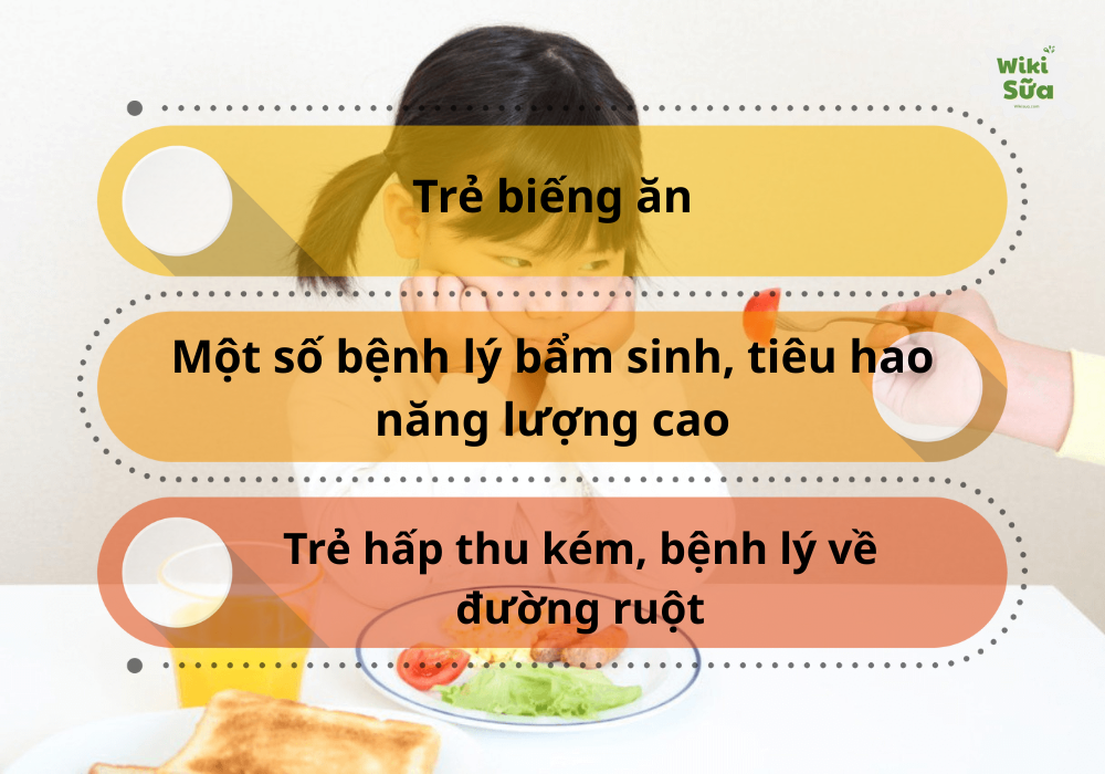 Nguyên nhân trẻ chậm tăng cân