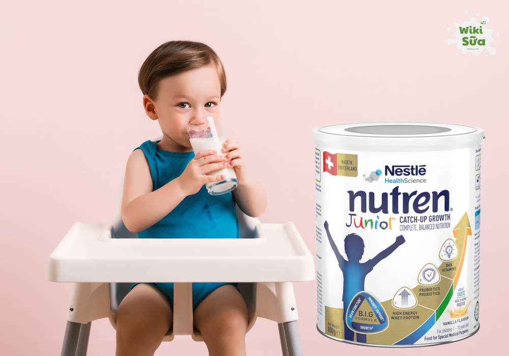 Sữa Nutren Junior dinh dưỡng y học cho trẻ từ 1-10 tuổi