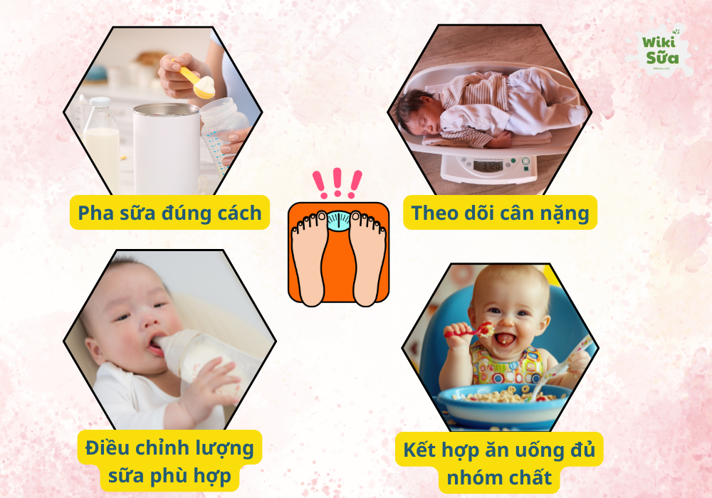 Dùng sữa cao năng lượng cho trẻ chậm tăng cân đúng cách