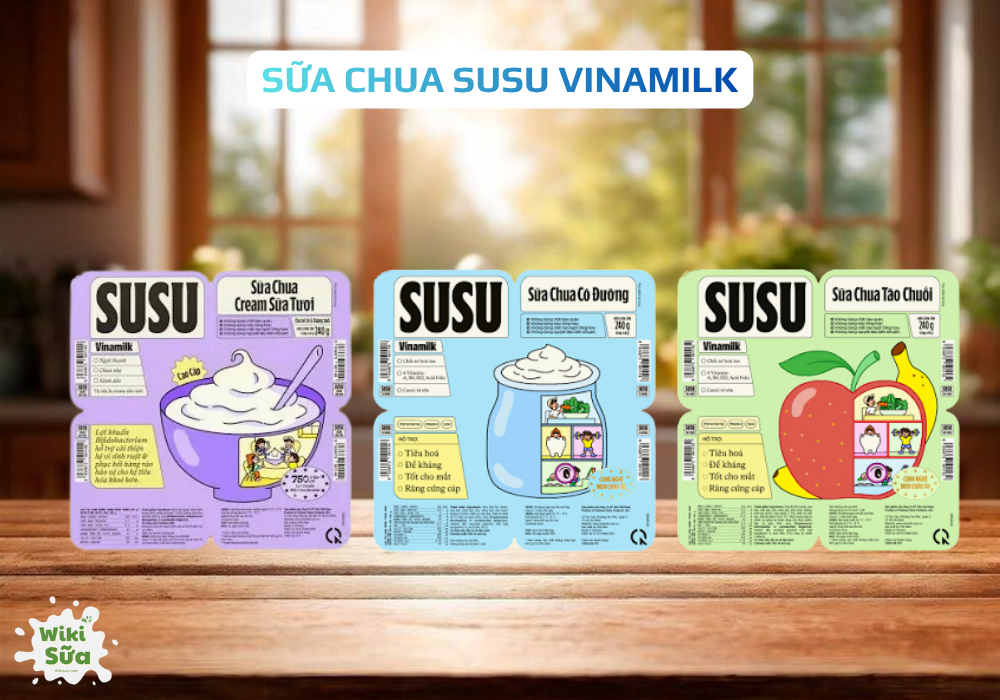 Sữa chua Susu Vinamilk 