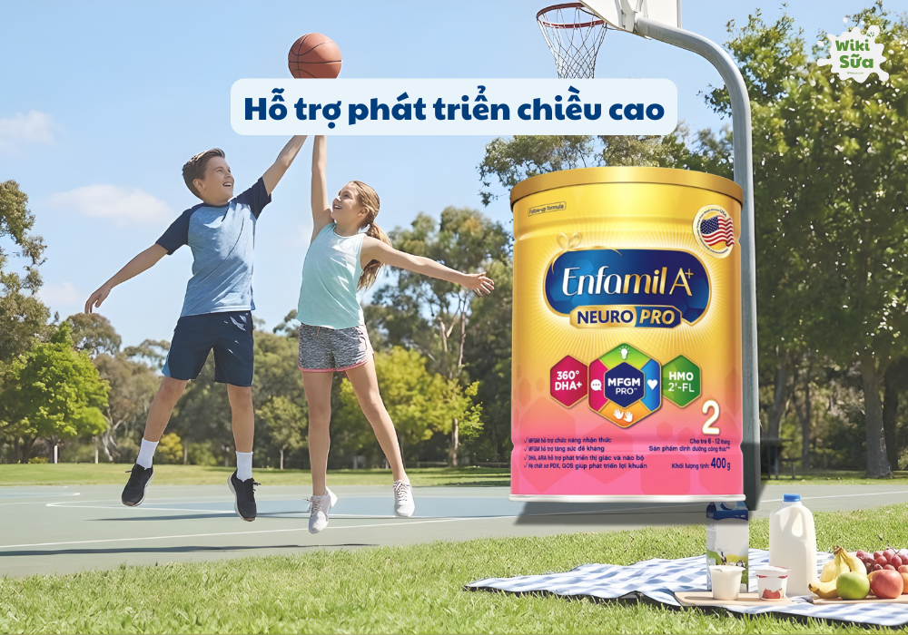 Hỗ trợ phát triển chiều cao tối ưu cho trẻ 