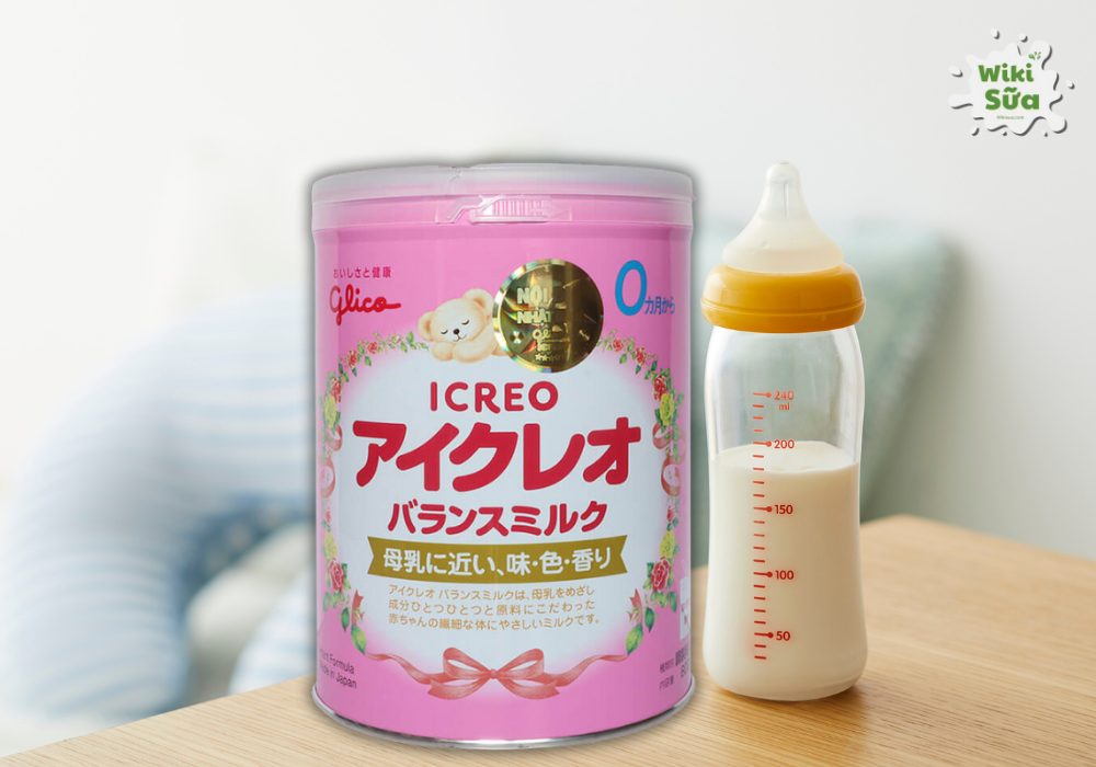 Sữa công thức mát Glico Icreo số 0