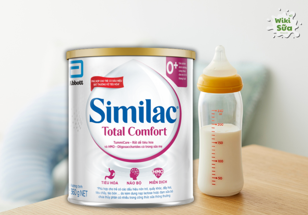 Sữa không táo bón tốt cho trẻ sơ sinh Similac Total Comfort HMO