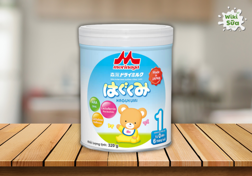 Sữa Morinaga Hagukumi số 1 cho bé từ 0-6 tháng tuổi