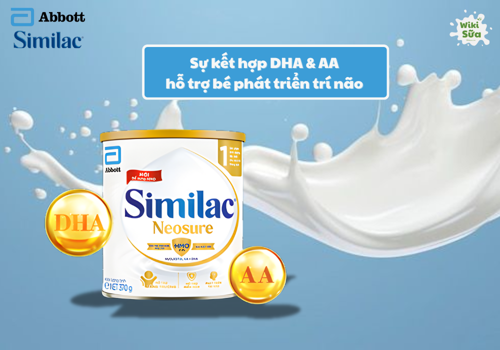 Sữa Similac hỗ trợ phát triển trí não của trẻ